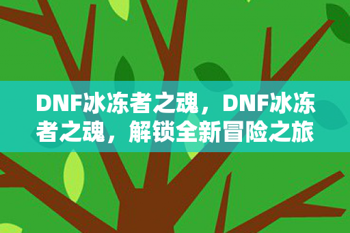 DNF冰冻者之魂，DNF冰冻者之魂，解锁全新冒险之旅