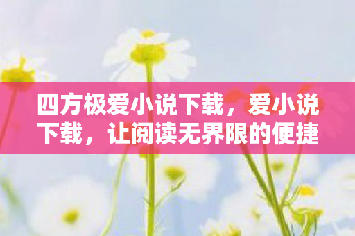四方极爱小说下载，爱小说下载，让阅读无界限的便捷方式