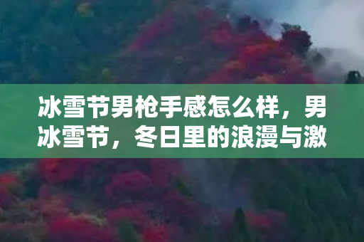 冰雪节男枪手感怎么样图片