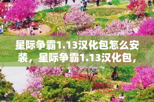 星际争霸1.13汉化包怎么安装,星际争霸1.13汉化包,重温经典,尽享中文魅力 星际争霸1.13汉化包怎么安装,星际争霸1.13汉化包,重温经典,尽享中文魅力