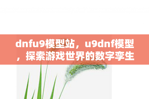 dnfu9模型站，u9dnf模型，探索游戏世界的数字孪生