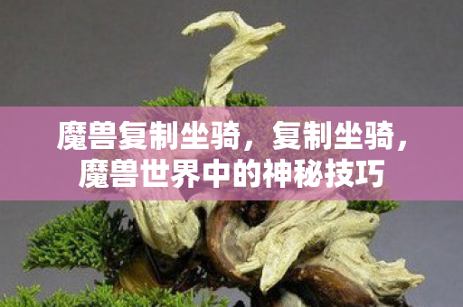 魔兽复制坐骑,复制坐骑,魔兽世界中的神秘技巧 魔兽复制坐骑,复制坐骑,魔兽世界中的神秘技巧