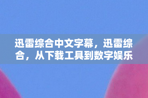 迅雷综合中文字幕，迅雷综合，从下载工具到数字娱乐平台的蜕变