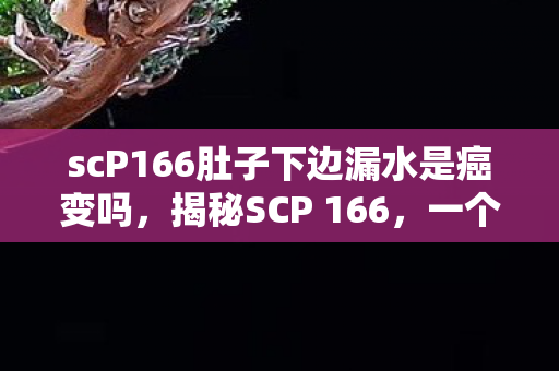 scP166肚子下边漏水是癌变吗，揭秘SCP 166，一个神秘而迷人的跨维度存在