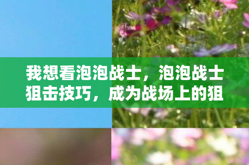 成为战场上的狙击王者图片