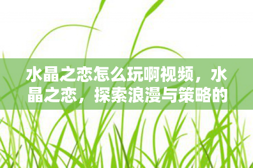 探索浪漫与策略的完美融合图片