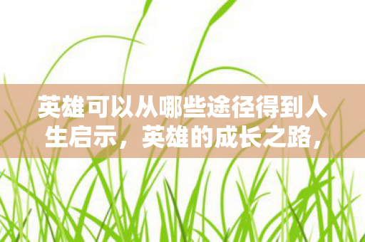 英雄可以从哪些途径得到人生启示,英雄的成长之路,探索英雄获取途径的多样性 英雄可以从哪些途径得到人生启示,英雄的成长之路,探索英雄获取途径的多样性