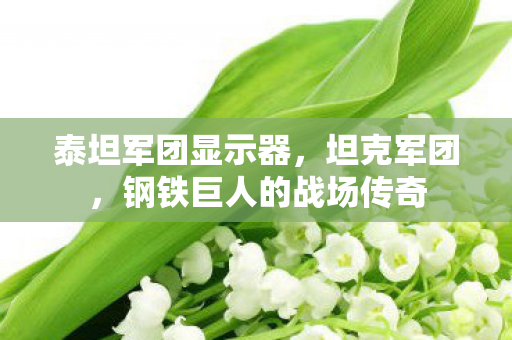 泰坦军团显示器，坦克军团，钢铁巨人的战场传奇