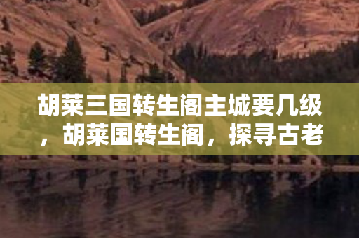 胡莱三国转生阁主城要几级，胡莱国转生阁，探寻古老传说中的神秘之地