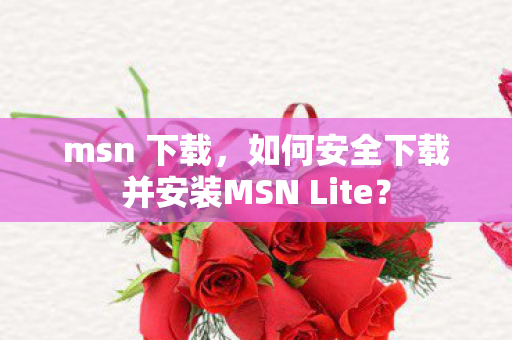 msn 下载，如何安全下载并安装MSN Lite？