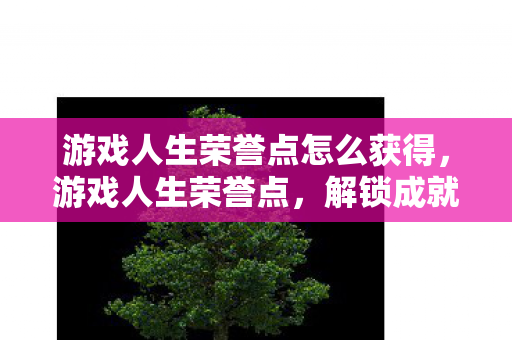 游戏人生荣誉点怎么获得，游戏人生荣誉点，解锁成就，塑造传奇
