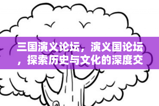 三国演义论坛，演义国论坛，探索历史与文化的深度交汇
