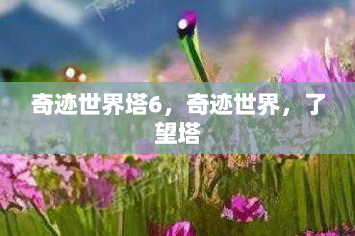 奇迹世界塔6,奇迹世界,了望塔 奇迹世界塔6,奇迹世界,了望塔