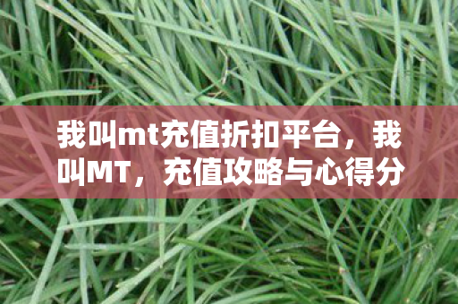 我叫mt充值折扣平台,我叫MT,充值攻略与心得分享 我叫mt充值折扣平台,我叫MT,充值攻略与心得分享