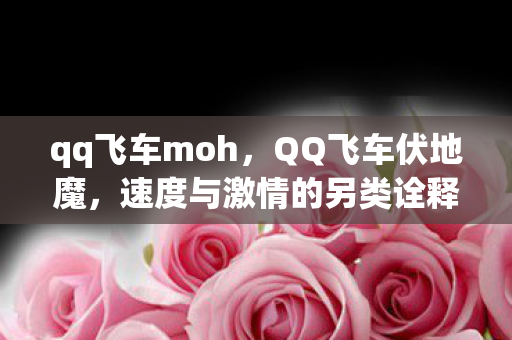 qq飞车moh，QQ飞车伏地魔，速度与激情的另类诠释