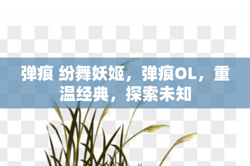 弹痕 纷舞妖姬,弹痕OL,重温经典,探索未知 弹痕 纷舞妖姬,弹痕OL,重温经典,探索未知