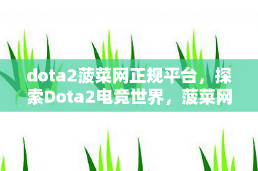 dota2菠菜网正规平台,探索Dota2电竞世界,菠菜网背后的故事与影响 dota2菠菜网正规平台,探索Dota2电竞世界,菠菜网背后的故事与影响
