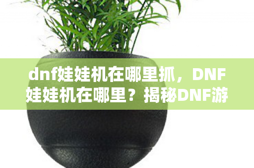 dnf娃娃机在哪里抓，DNF娃娃机在哪里？揭秘DNF游戏中的趣味小游戏