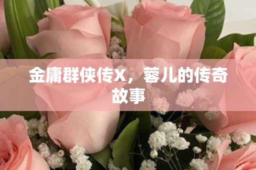 金庸群侠传X，蓉儿的传奇故事