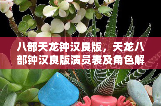 天龙八部钟汉良版演员表及角色解析图片