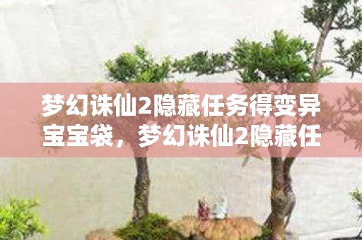 梦幻诛仙2隐藏任务得变异宝宝袋，梦幻诛仙2隐藏任务全解析，解锁未知剧情，探索未知世界