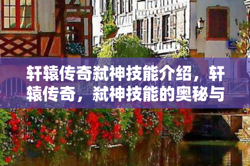 轩辕传奇弑神技能介绍,轩辕传奇,弑神技能的奥秘与魅力 轩辕传奇弑神技能介绍,轩辕传奇,弑神技能的奥秘与魅力