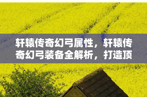 轩辕传奇幻弓属性,轩辕传奇幻弓装备全解析,打造顶级射手的必备神器 轩辕传奇幻弓属性,轩辕传奇幻弓装备全解析,打造顶级射手的必备神器