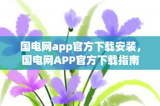 国电网app官方下载安装图片