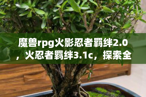 魔兽rpg火影忍者羁绊2.0,火忍者羁绊3.1c,探索全新忍术与战略 魔兽rpg火影忍者羁绊2.0,火忍者羁绊3.1c,探索全新忍术与战略