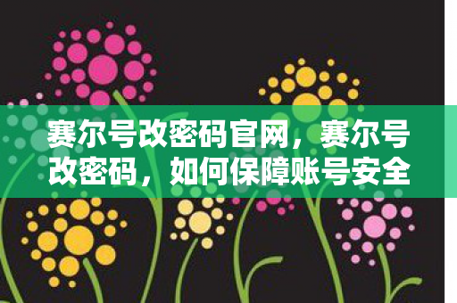 赛尔号改密码官网，赛尔号改密码，如何保障账号安全