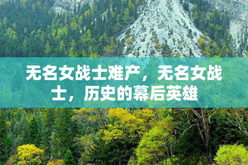 无名女战士难产,无名女战士,历史的幕后英雄 无名女战士难产,无名女战士,历史的幕后英雄