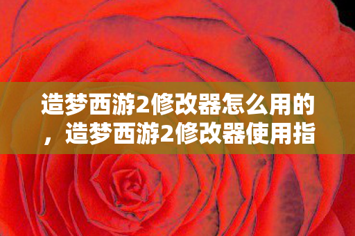 造梦西游2修改器怎么用的,造梦西游2修改器使用指南,打造你的专属游戏世界 造梦西游2修改器怎么用的,造梦西游2修改器使用指南,打造你的专属游戏世界
