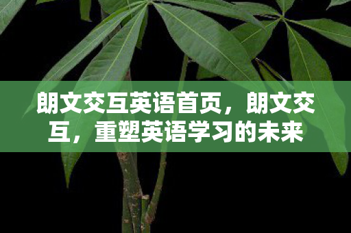 朗文交互英语首页，朗文交互，重塑英语学习的未来