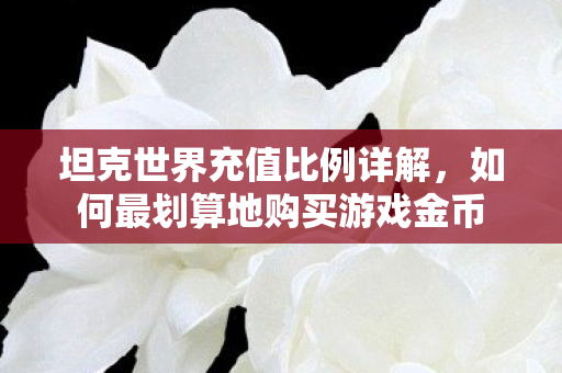 坦克世界充值比例详解,如何最划算地购买游戏金币 坦克世界充值比例详解,如何最划算地购买游戏金币