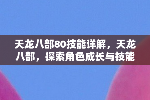 天龙八部80技能详解，天龙八部，探索角色成长与技能进阶的魅力—以80技能为核心探讨
