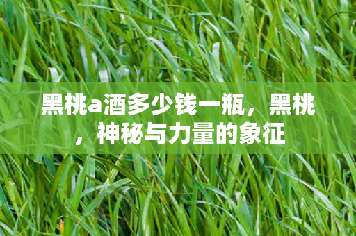 黑桃a酒多少钱一瓶，黑桃，神秘与力量的象征
