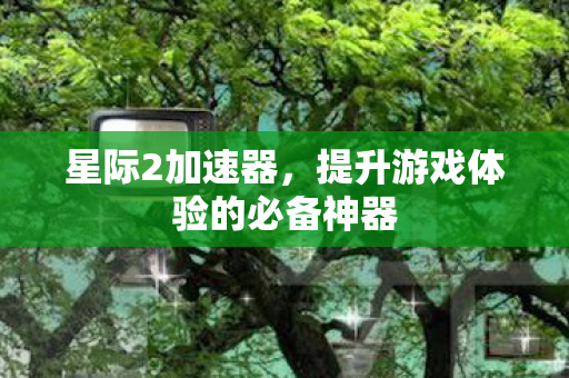 星际2加速器，提升游戏体验的必备神器