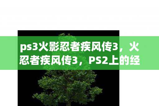 ps3火影忍者疾风传3，火忍者疾风传3，PS2上的经典之作