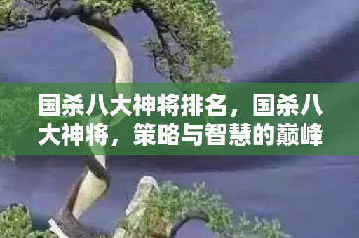 国杀八大神将排名,国杀八大神将,策略与智慧的巅峰对决 国杀八大神将排名,国杀八大神将,策略与智慧的巅峰对决