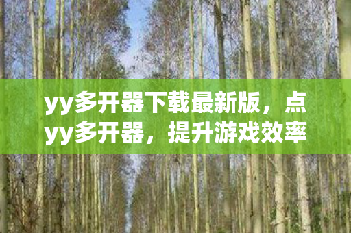 提升游戏效率的实用工具图片