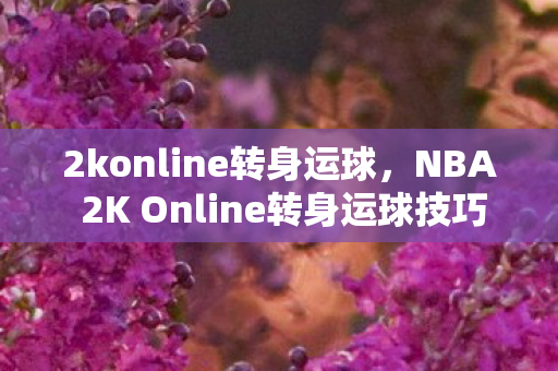 2konline转身运球，NBA 2K Online转身运球技巧解析