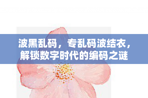 解锁数字时代的编码之谜图片