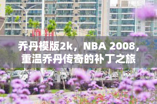 乔丹模版2k,NBA 2008,重温乔丹传奇的补丁之旅 乔丹模版2k,NBA 2008,重温乔丹传奇的补丁之旅