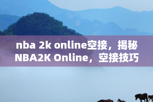 nba 2k online空接，揭秘NBA2K Online，空接技巧大解析