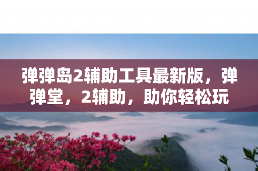 弹弹岛2辅助工具最新版，弹弹堂，2辅助，助你轻松玩转游戏