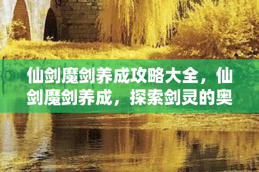 仙剑魔剑养成攻略大全图片