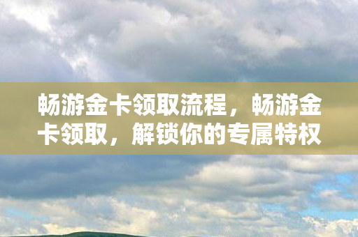 畅游金卡领取流程图片