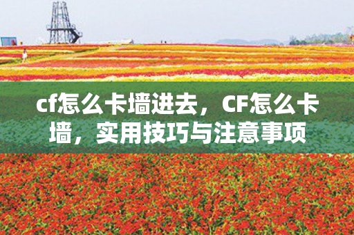 cf怎么卡墙进去，CF怎么卡墙，实用技巧与注意事项