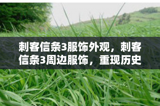 刺客信条3服饰外观，刺客信条3周边服饰，重现历史，品味经典