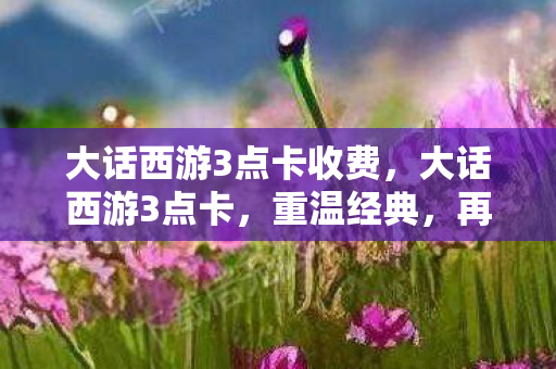 大话西游3点卡收费图片
